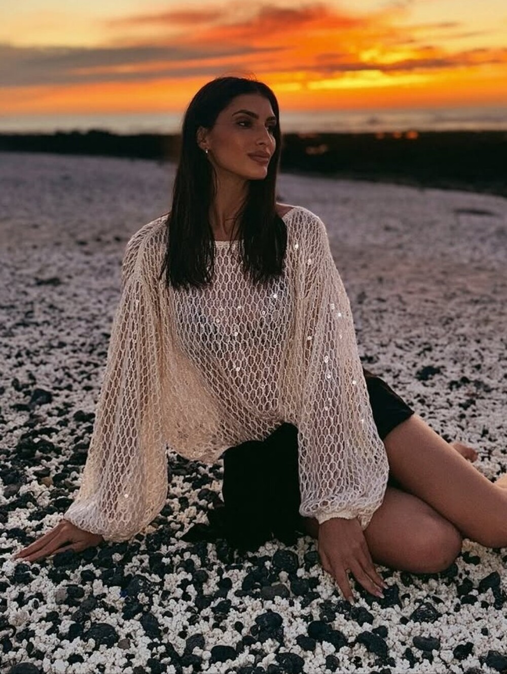ZARA SEQUIN TOP Size M - Picture 4 of 16
